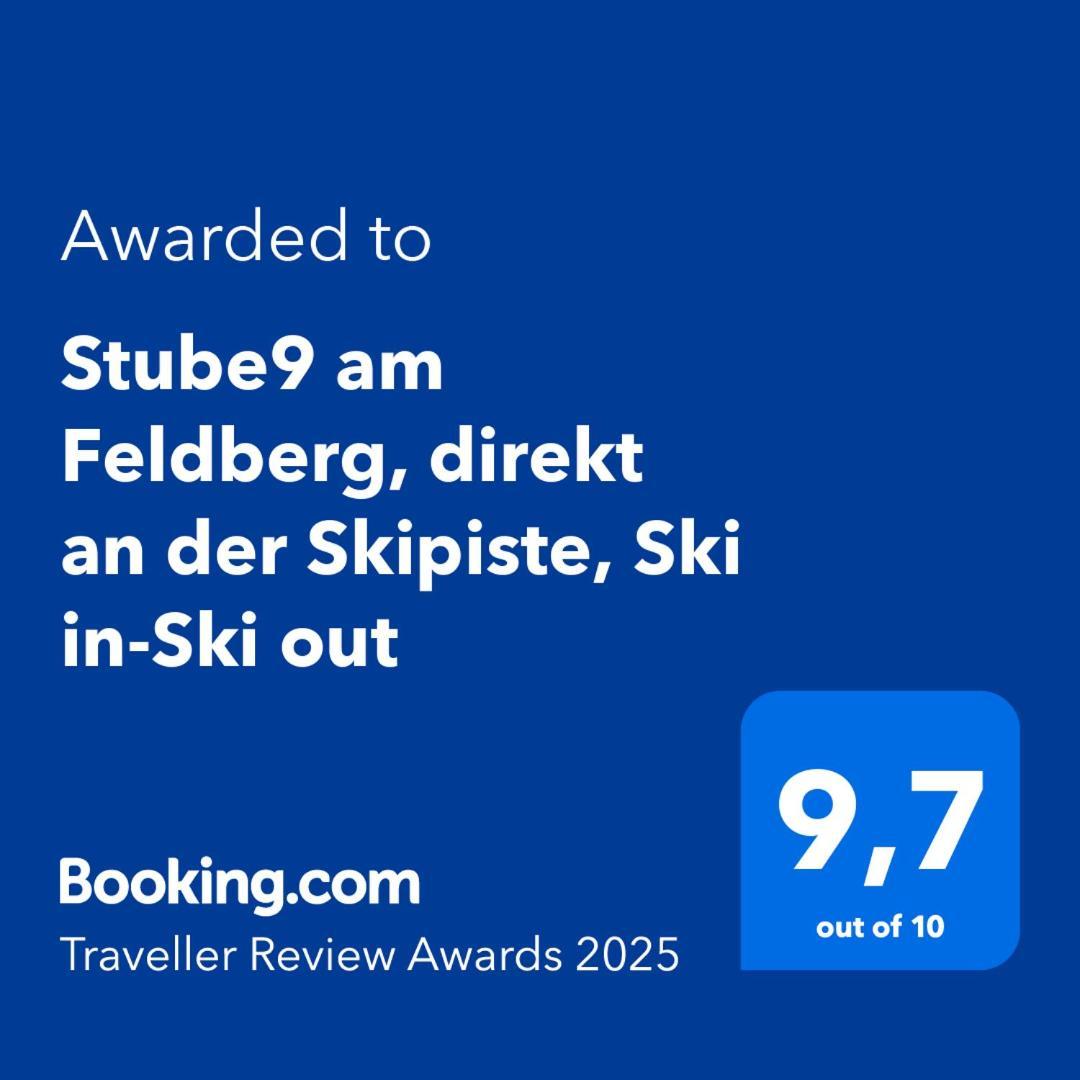 Feldberg, direkt an der Skipiste, urgemütliche Stube9 Feldberg  Exterior foto